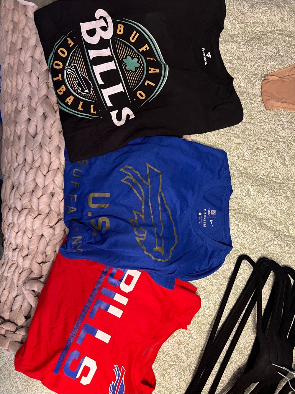 Buffalo Bills Long Sleeve Tee Shirt Bundle